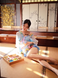 No.020 Douniang - Rishi water blue kimono 30 pieces 88 yuan(4)
